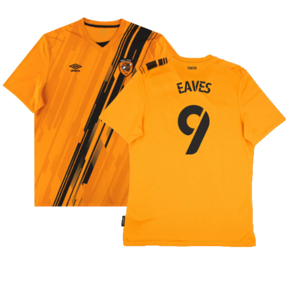 Hull City 2021-22 Home Shirt (Sponsorless) (L) (Excellent) (Eaves 9)