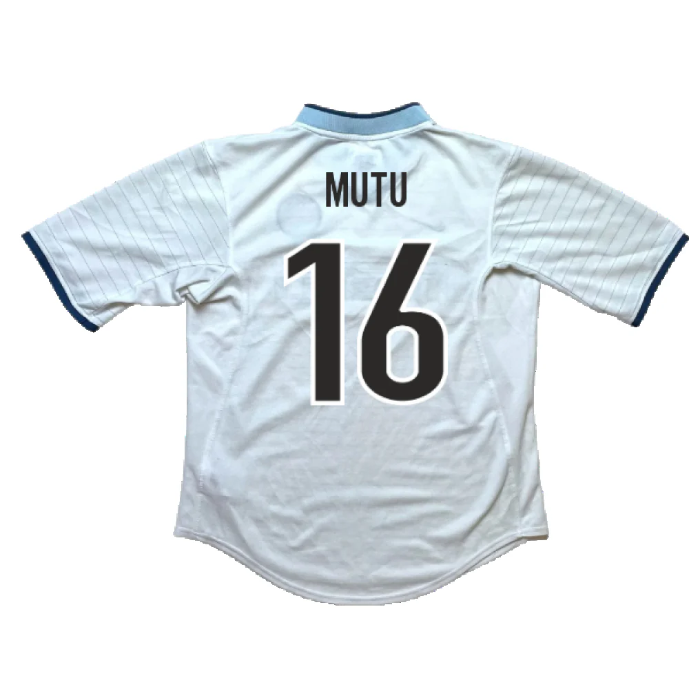 Inter Milan 1998-99 Away Shirt (XL) (Mutu 16) (Excellent) - Image 2