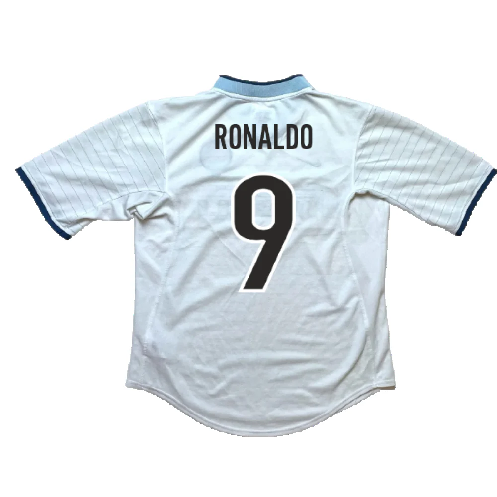 Inter Milan 1998-99 Away Shirt (XL) (Ronaldo 9) (Excellent) - Image 2
