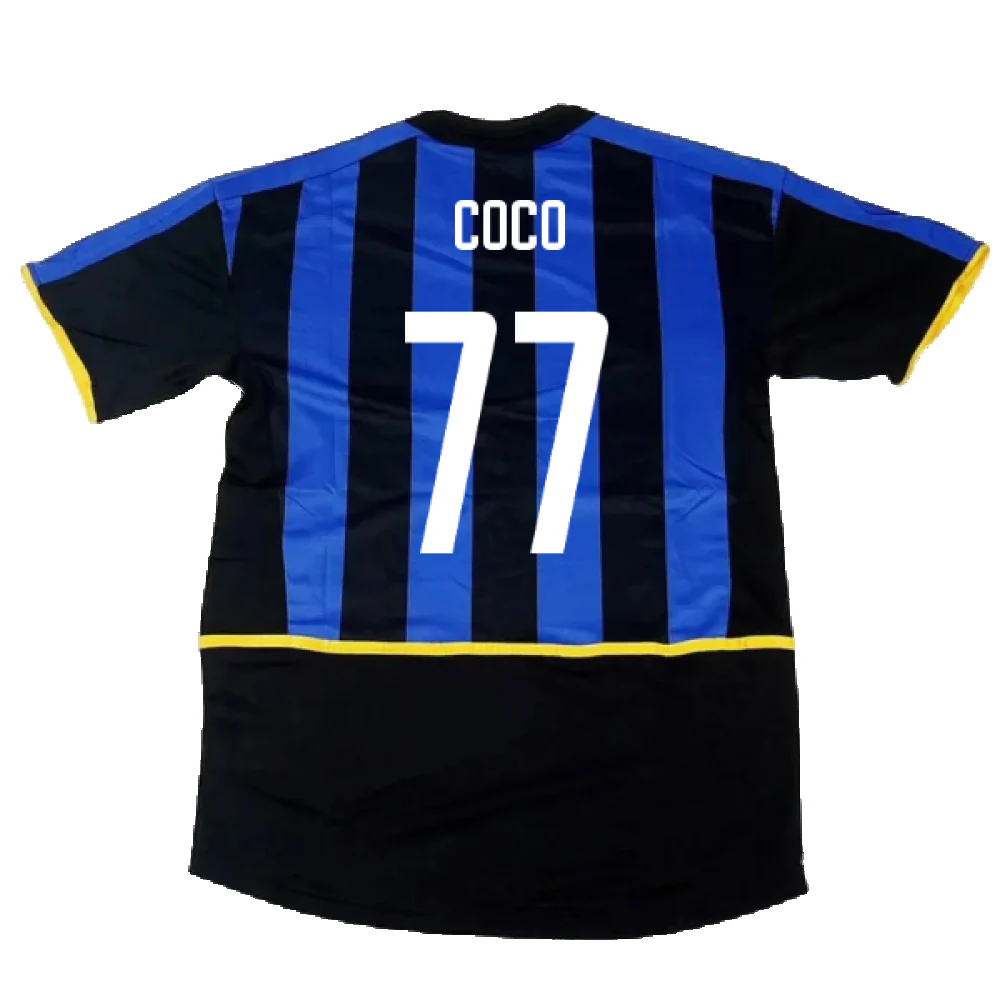 Inter Milan 2002-03 Home Shirt (Very Good) (Coco 77) - Image 2