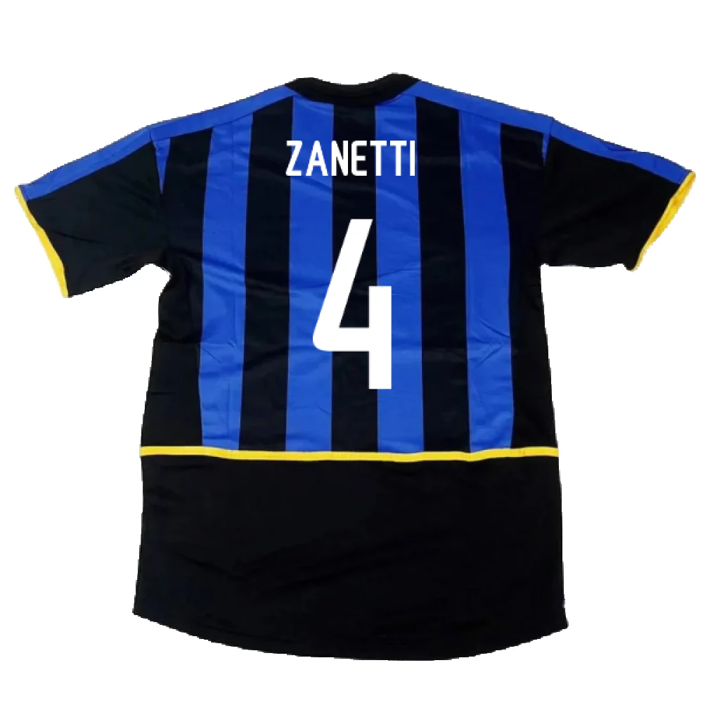 Inter Milan 2002-03 Home Shirt (Very Good) (Zanetti 4) - Image 2