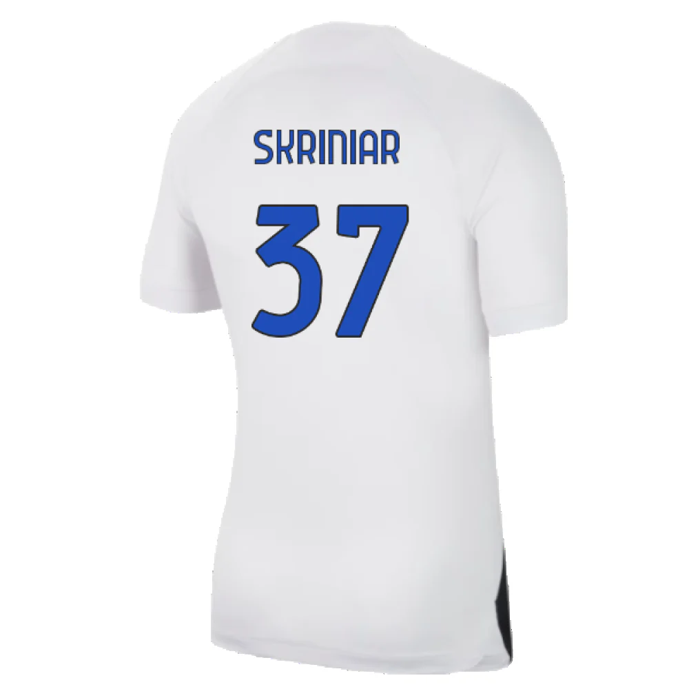 Inter Milan 2023-24 Away Shirt (Sponsorless) (M) (Skriniar 37) (BNWT) - Image 2