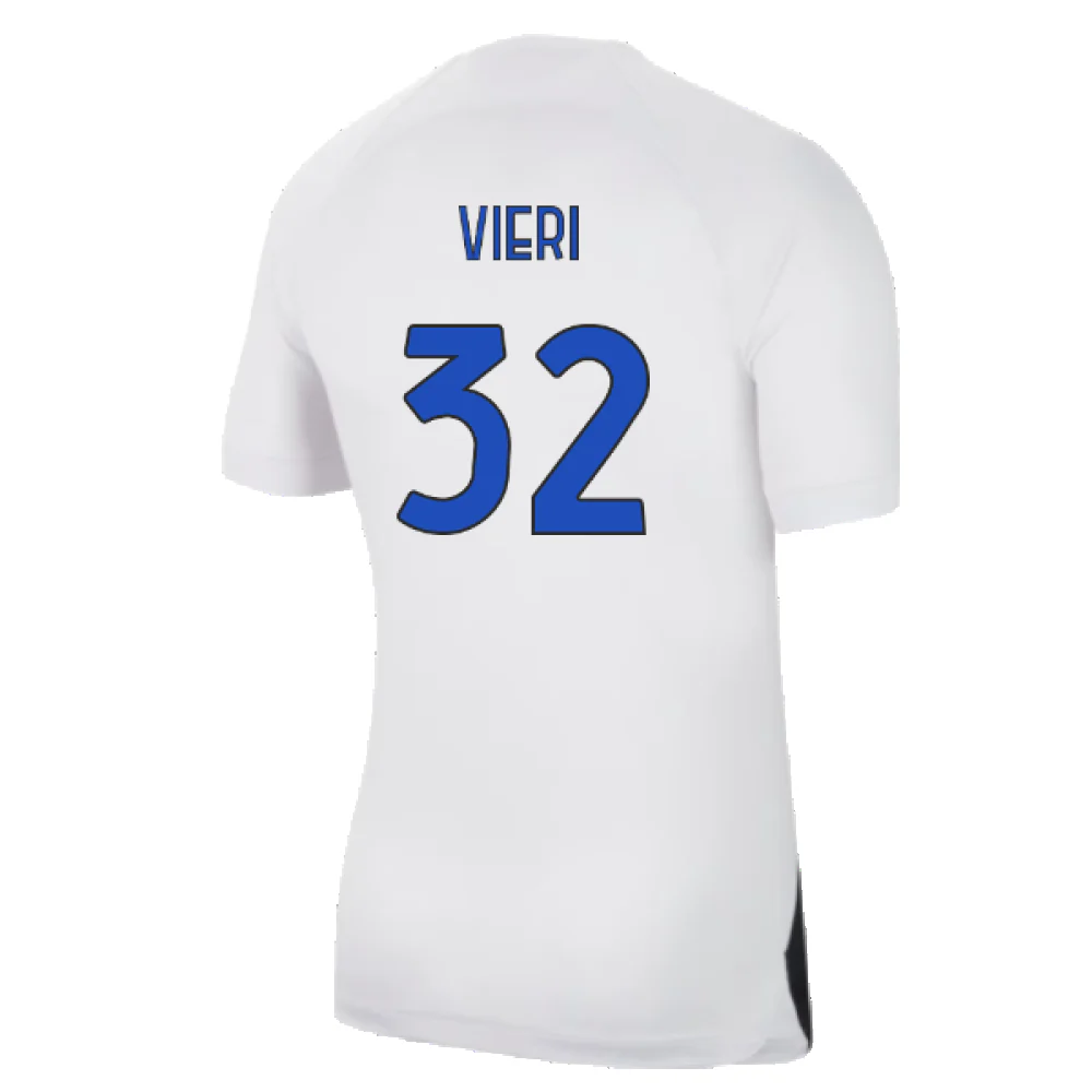 Inter Milan 2023-24 Away Shirt (Sponsorless) (M) (Vieri 32) (BNWT) - Image 2