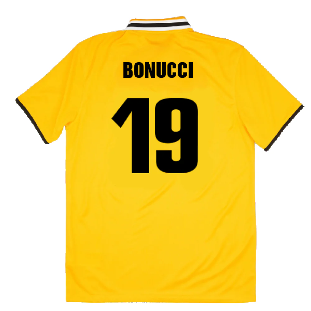 Juventus 2013-14 Away Shirt (S) (Mint) (Bonucci 19) - Image 2