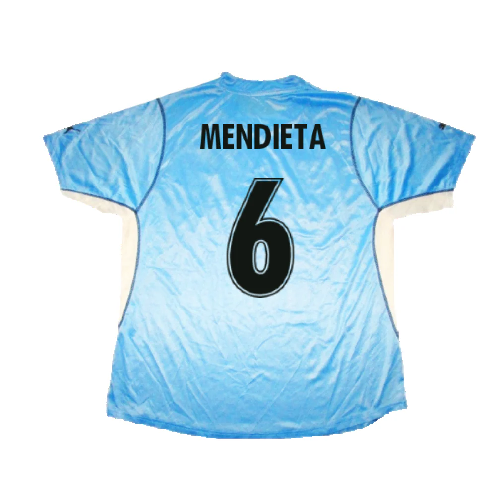 Lazio 2001-02 Home Shirt (Very Good) (Mendieta 6) - Image 2