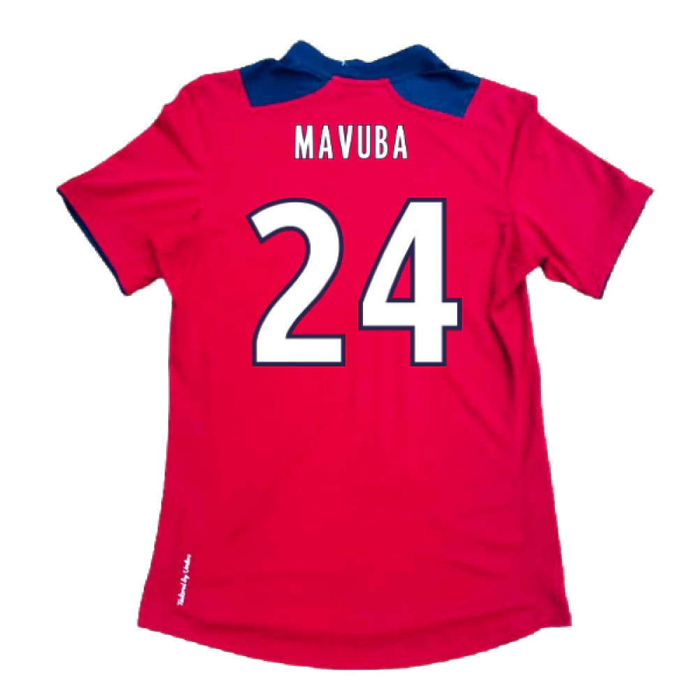 Lille 2012-13 Home Shirt (Very Good) (Mavuba 24) - Image 2