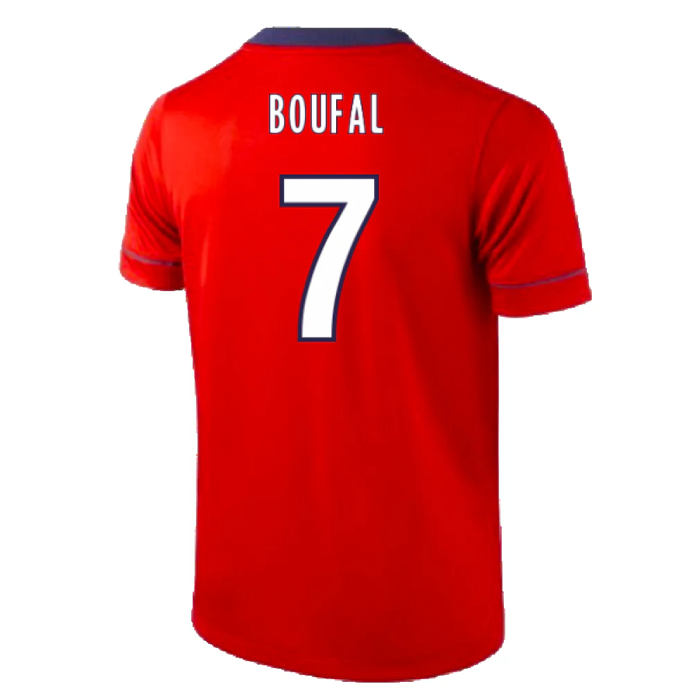 Lille 2014-15 Home Shirt (L) (Very Good) (Boufal 7) - Image 2