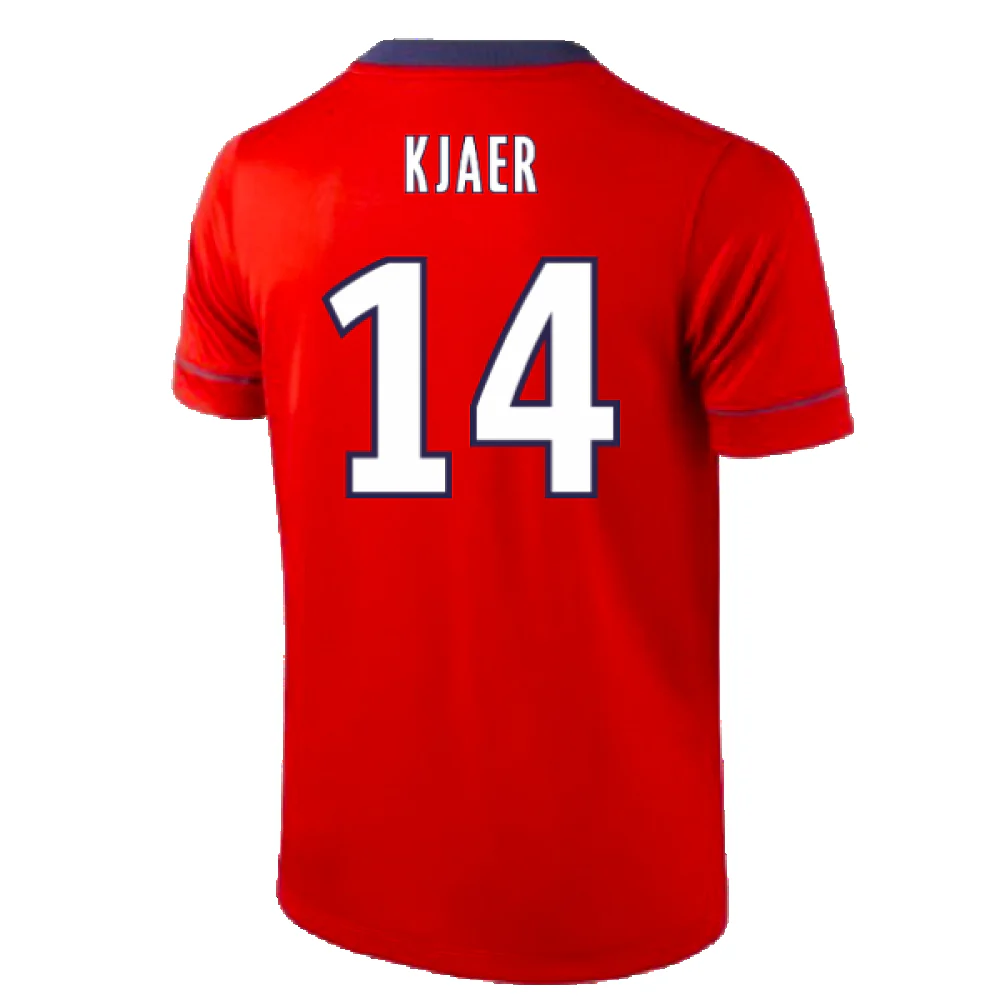 Lille 2014-15 Home Shirt (L) (Very Good) (Kjaer 14) - Image 2