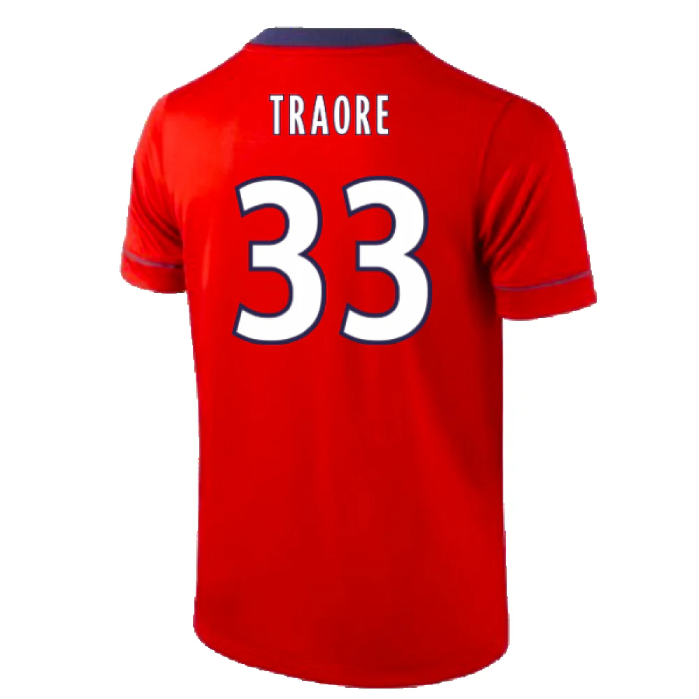 Lille 2014-15 Home Shirt (L) (Very Good) (Traore 33) - Image 2