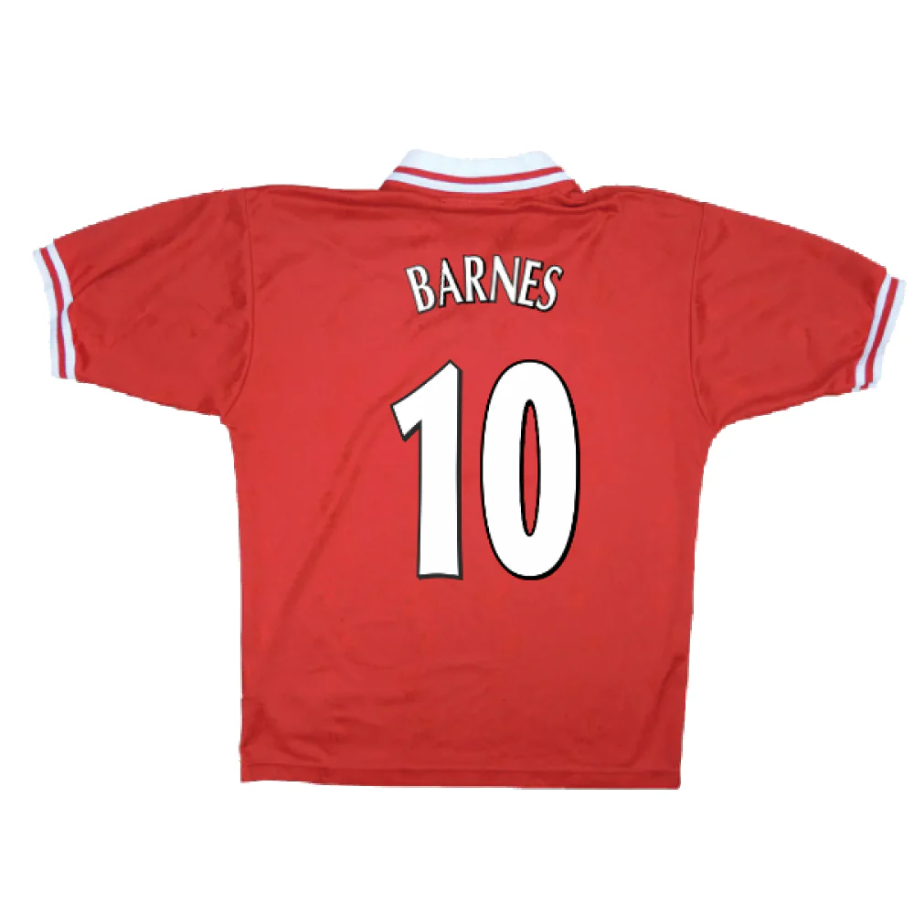 Liverpool 1996-98 Home Shirt (Excellent) (BARNES 10) - Image 2