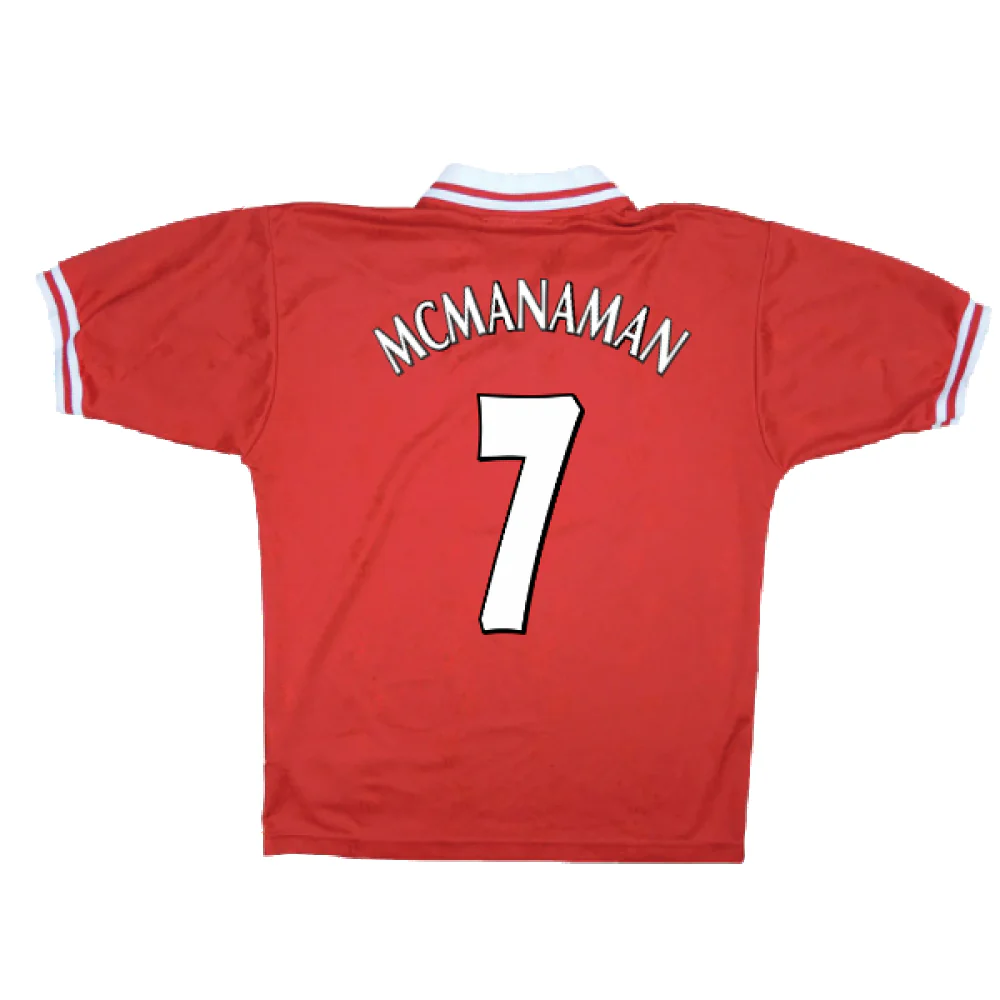Liverpool 1996-98 Home Shirt (Excellent) (MCMANAMAN 7) - Image 2