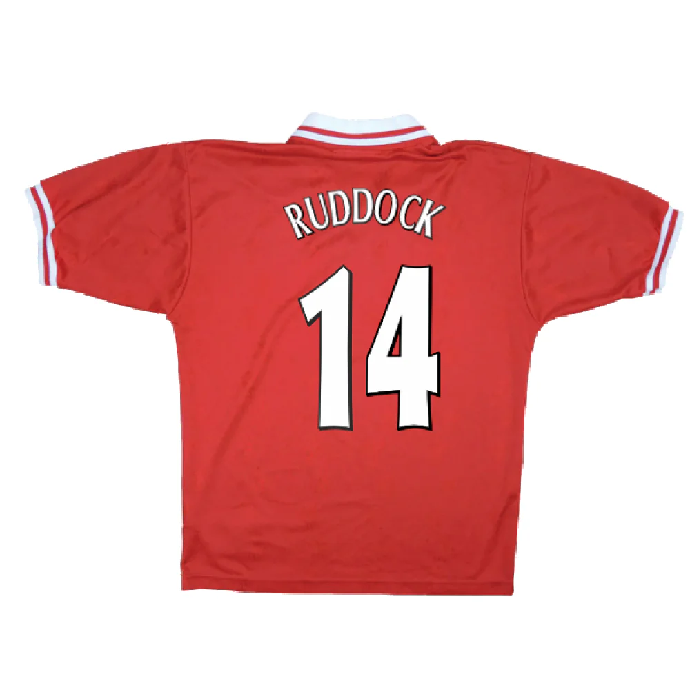 Liverpool 1996-98 Home Shirt (Good) (RUDDOCK 14) - Image 2