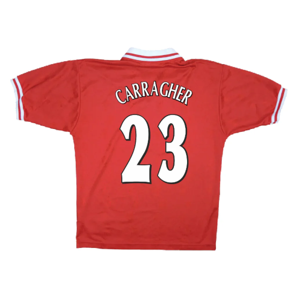 Liverpool 1996-98 Home Shirt (L) (Very Good) (CARRAGHER 23) - Image 2