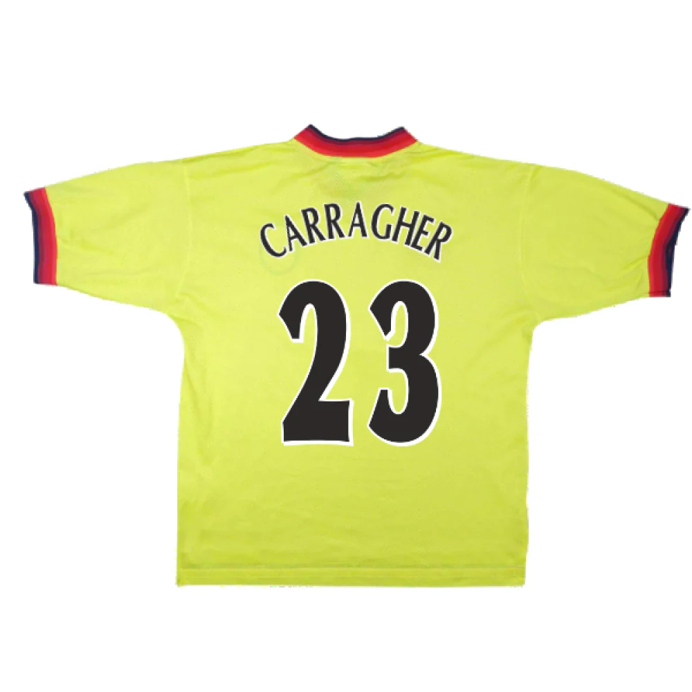 Liverpool 1997-99 Away Shirt (XL) (Excellent) (CARRAGHER 23) - Image 2