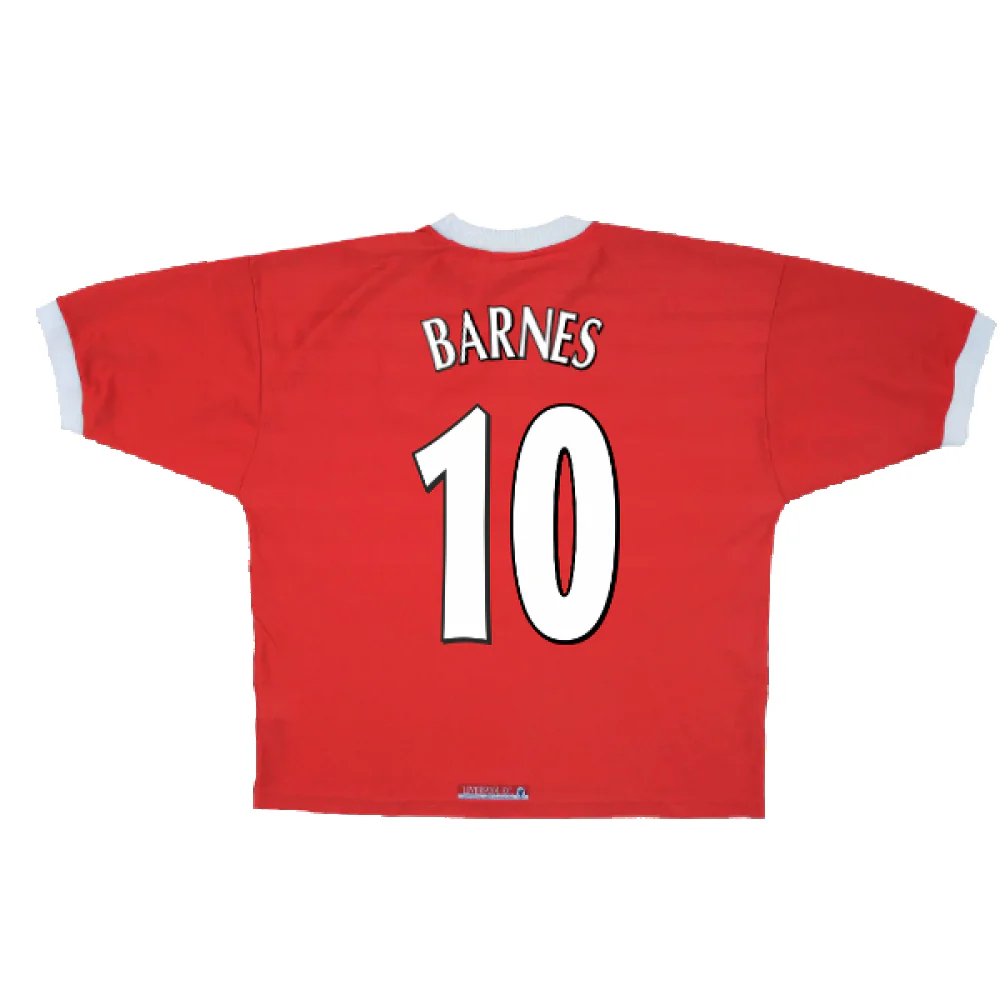 Liverpool 1998-00 Home Shirt (L) (Excellent) (BARNES 10) - Image 2