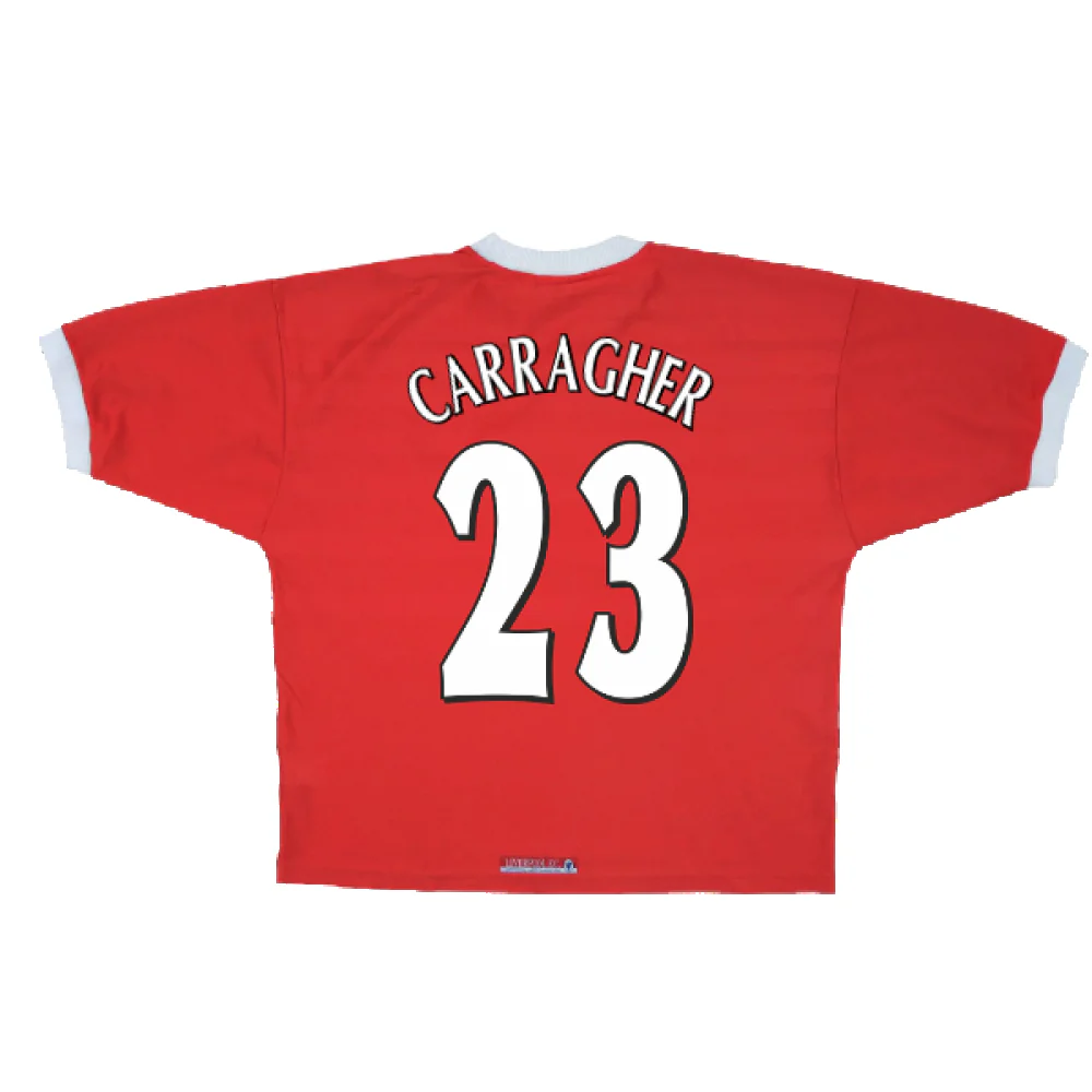 Liverpool 1998-00 Home Shirt (L) (Excellent) (CARRAGHER 23) - Image 2