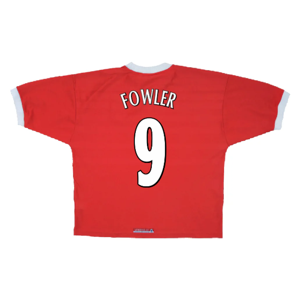 Liverpool 1998-00 Home Shirt (L) (Excellent) (FOWLER 9) - Image 2