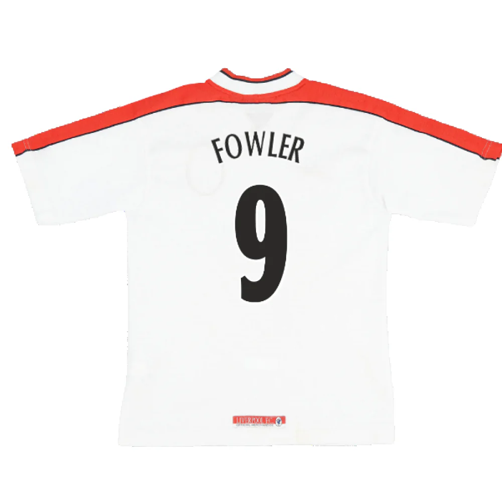 Liverpool 1998-2000 Away Shirt (S) (Excellent) (FOWLER 9) - Image 2
