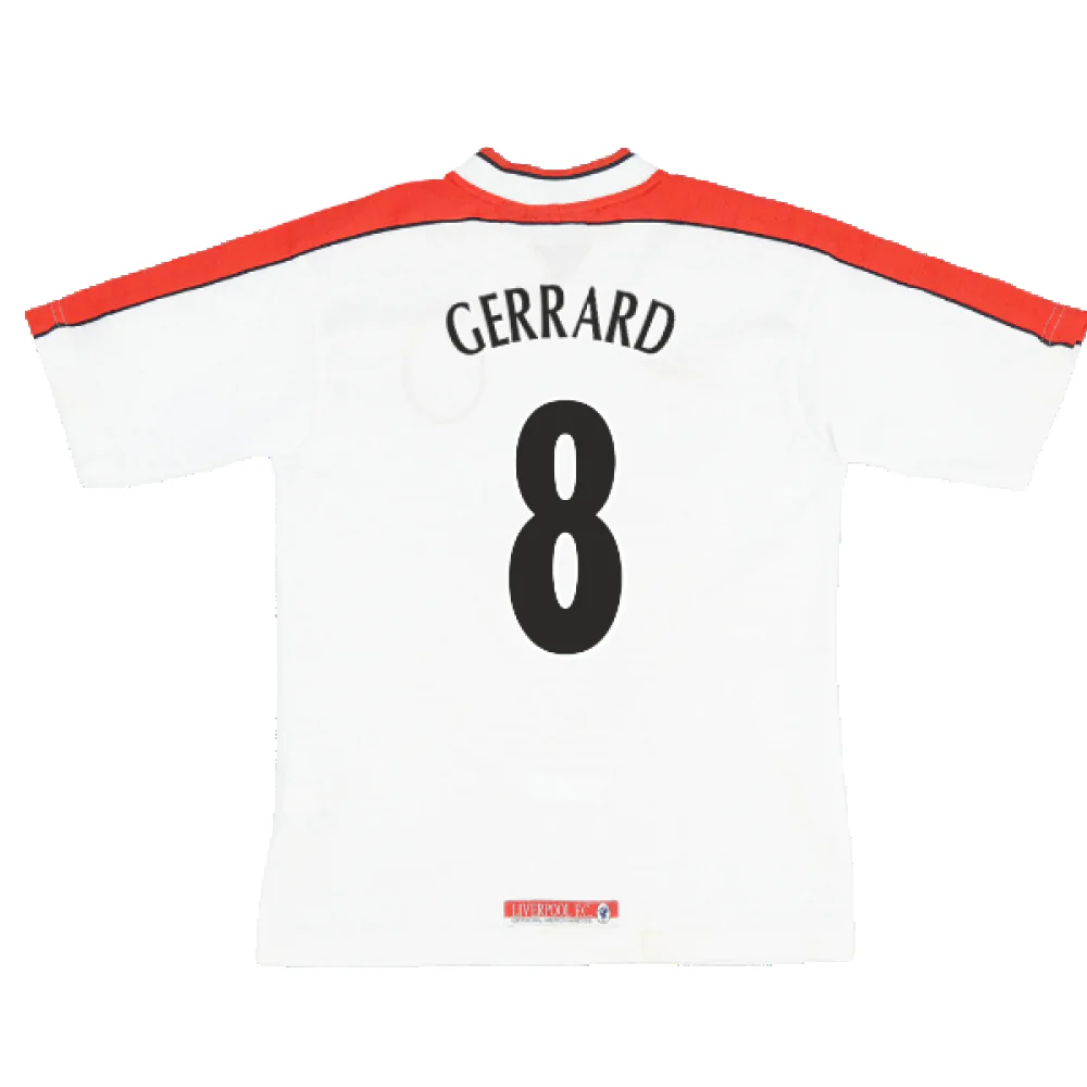 Liverpool 1998-2000 Away Shirt (S) (Excellent) (GERRARD 8) - Image 2