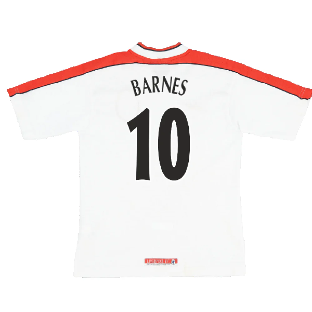 Liverpool 1998-99 Away Shirt (S) (Excellent) (BARNES 10) - Image 2