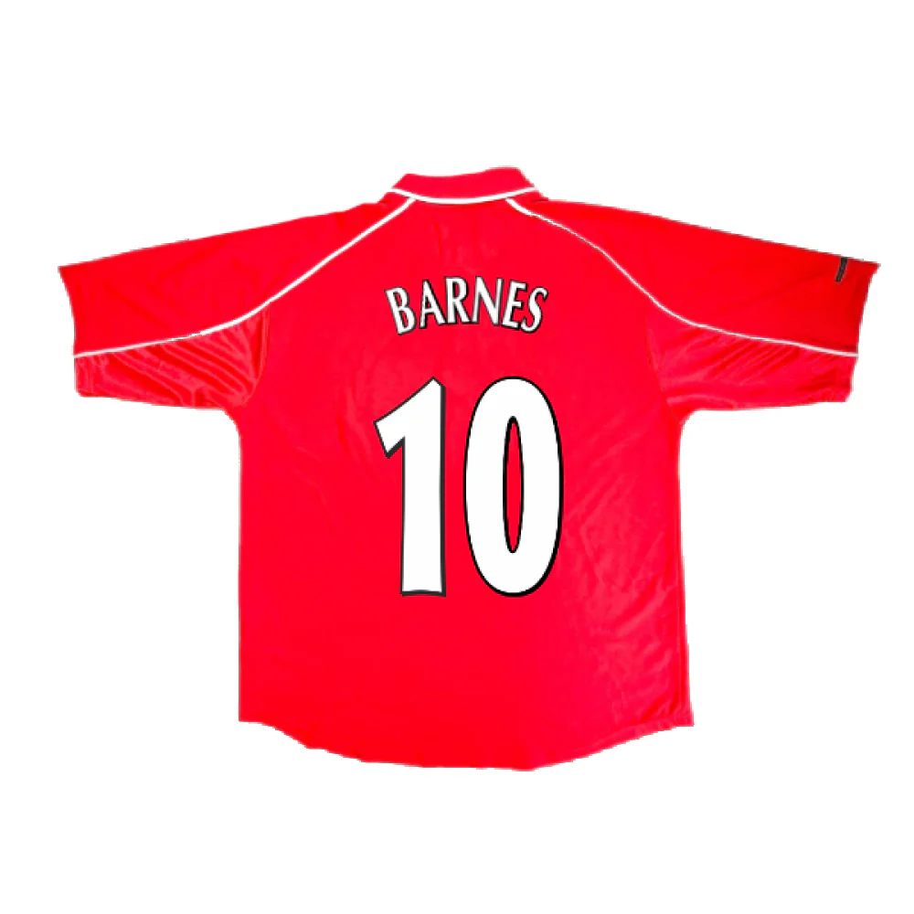 Liverpool 2000-02 Home Shirt (XXL) (Excellent) (BARNES 10) - Image 2