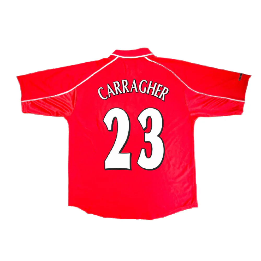 Liverpool 2000-02 Home Shirt (XXL) (Excellent) (CARRAGHER 23) - Image 2