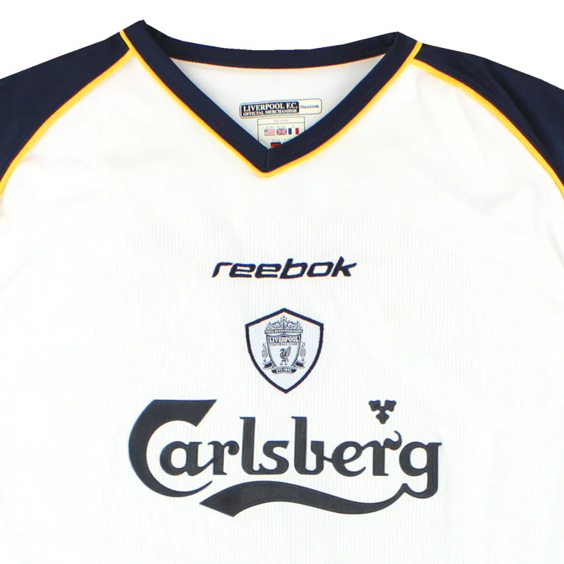 Liverpool 2001-02 Away Shirt S - Image 2