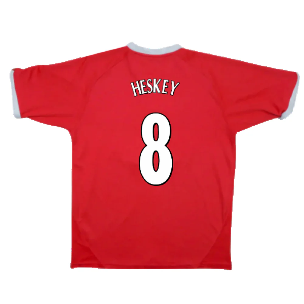 Liverpool 2001-03 European Home Shirt (M) (Excellent) (Heskey 8) - Image 2