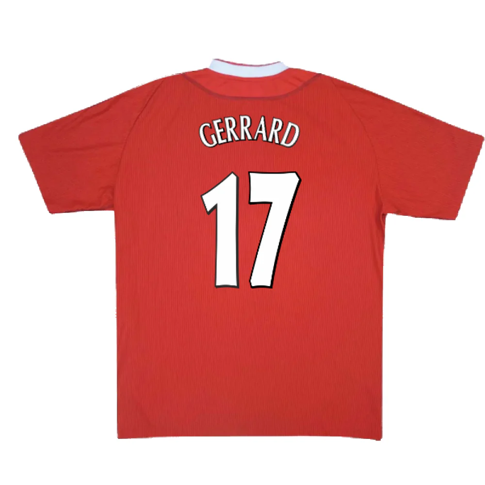 Liverpool 2002-04 Home Shirt (2XL) (Excellent) (GERRARD 17) - Image 2