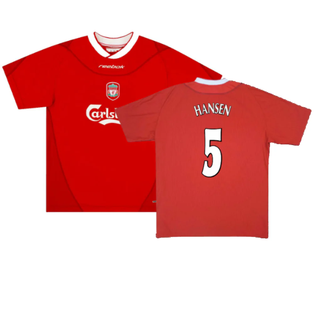 Liverpool 2002-04 Home Shirt (Excellent) (Hansen 5)