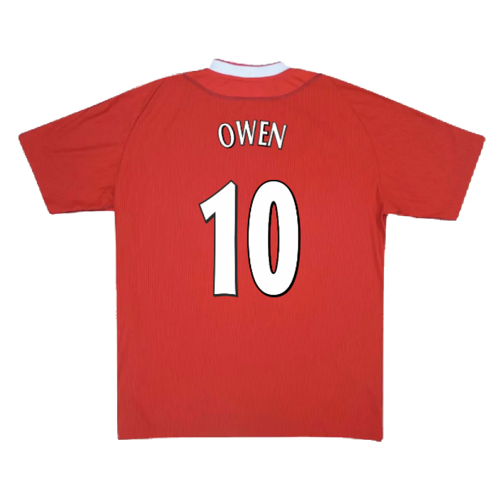 Liverpool 2002-04 Home Shirt (Excellent) (Owen 10) - Image 2