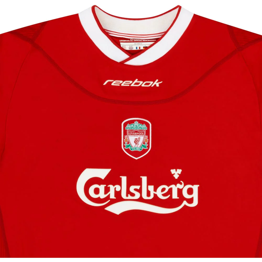 Liverpool 2002-04 Home Shirt Gerrard 17 M - Image 3
