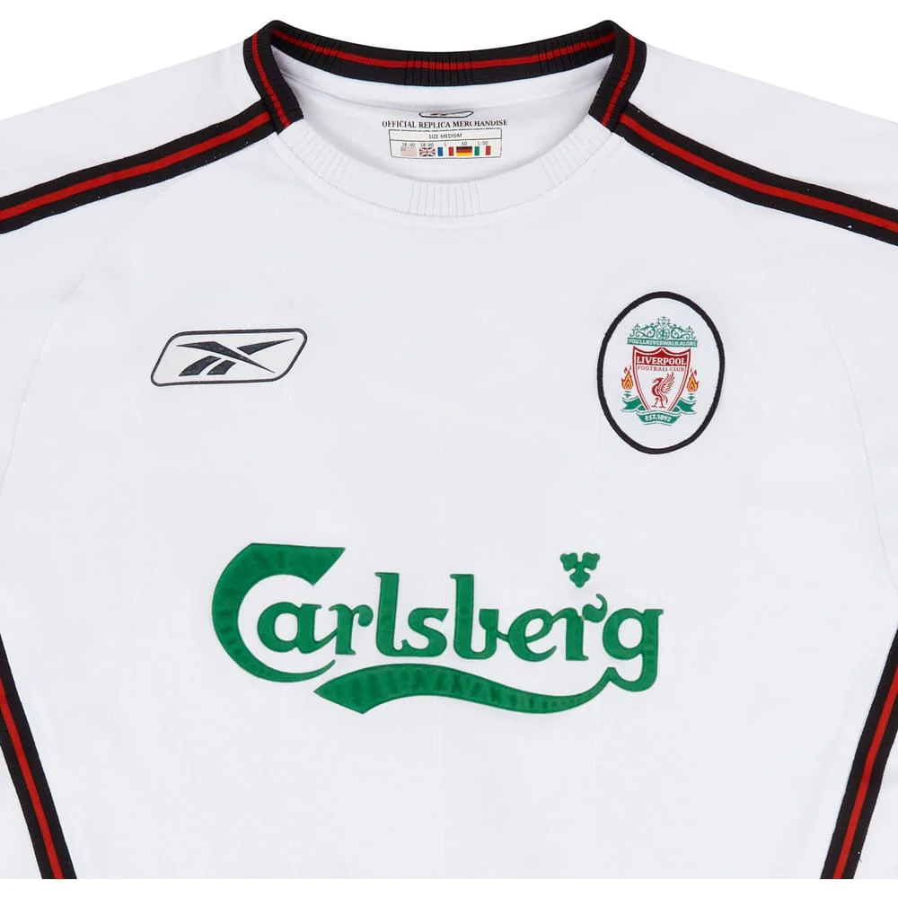Liverpool 2003-04 Away Shirt Gerrard 17 S - Image 3
