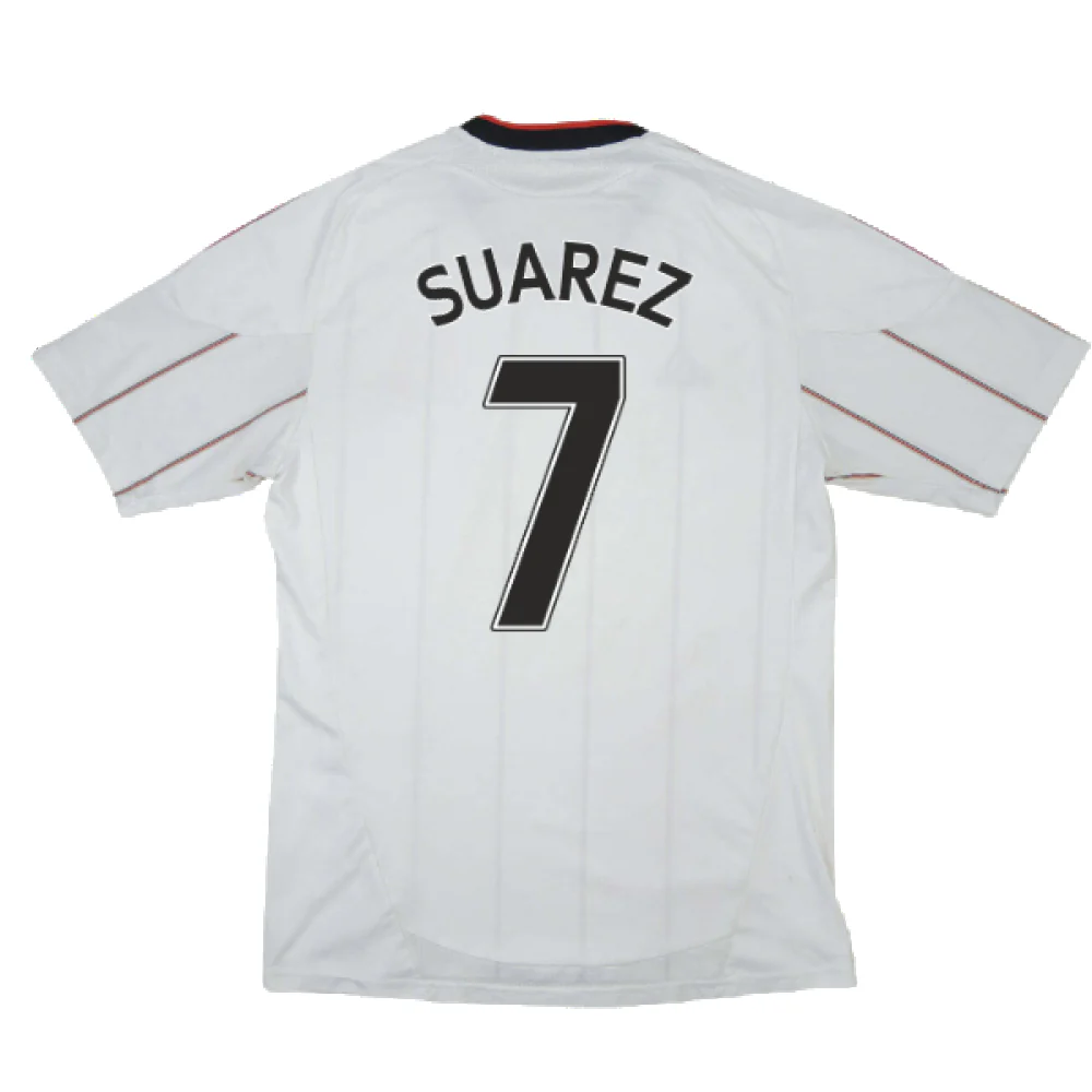 Liverpool 2010-11 Away Shirt (2XL) (Good) (Suarez 7) - Image 2