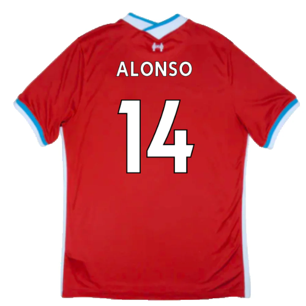 Liverpool 2020-21 Home Shirt (Excellent) (ALONSO 14) - Image 2