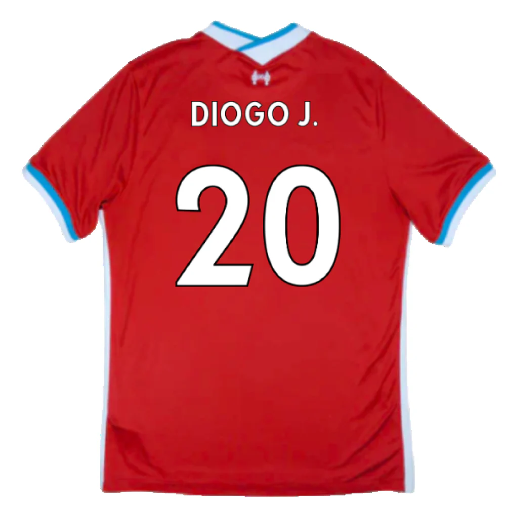 Liverpool 2020-21 Home Shirt (Excellent) (DIOGO J. 20) - Image 2