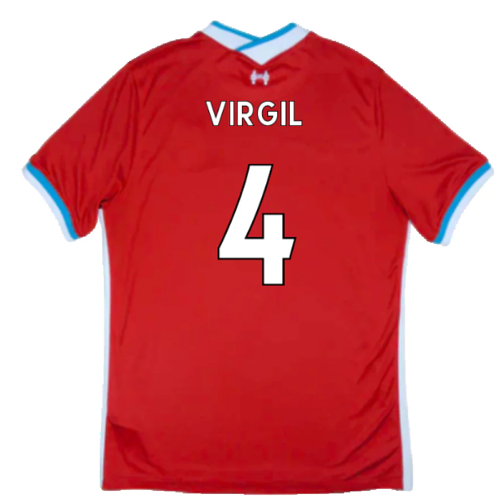 Liverpool 2020-21 Home Shirt (Excellent) (VIRGIL 4) - Image 2