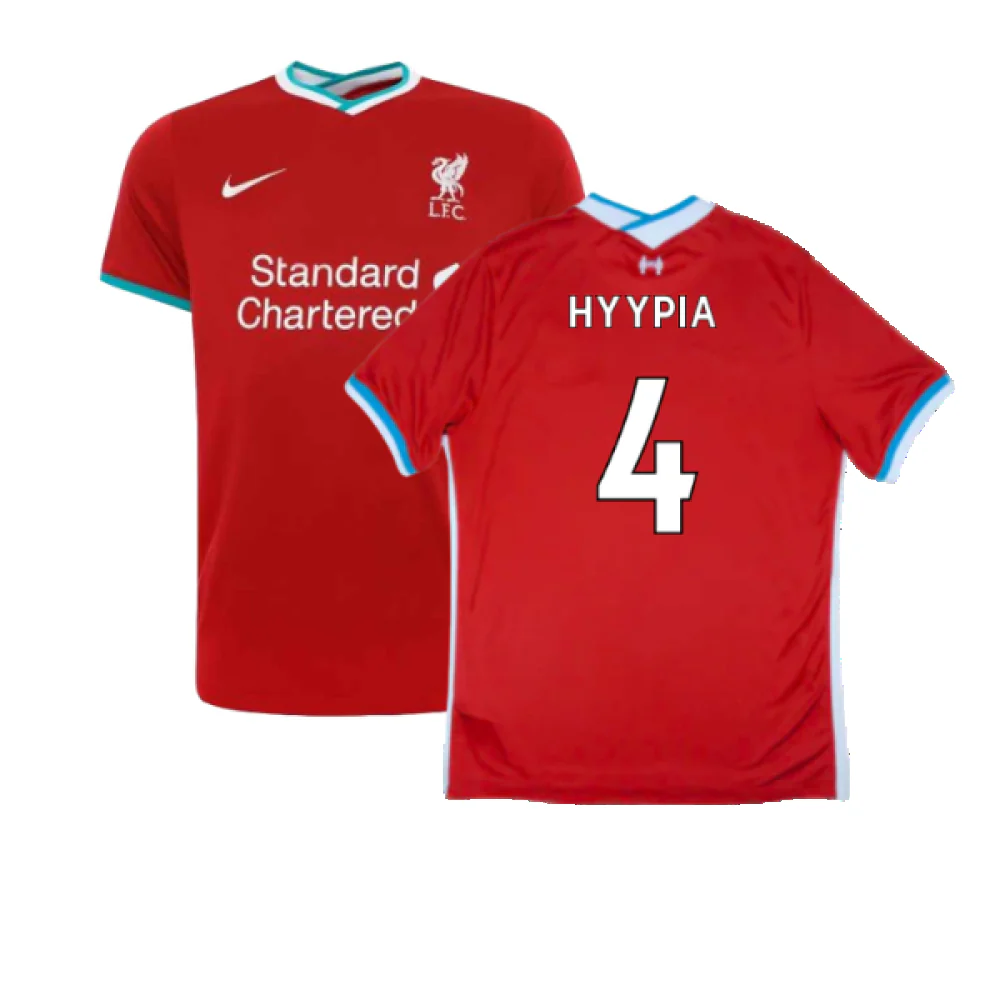 Liverpool 2020-21 Home Shirt (Mint) (HYYPIA 4)
