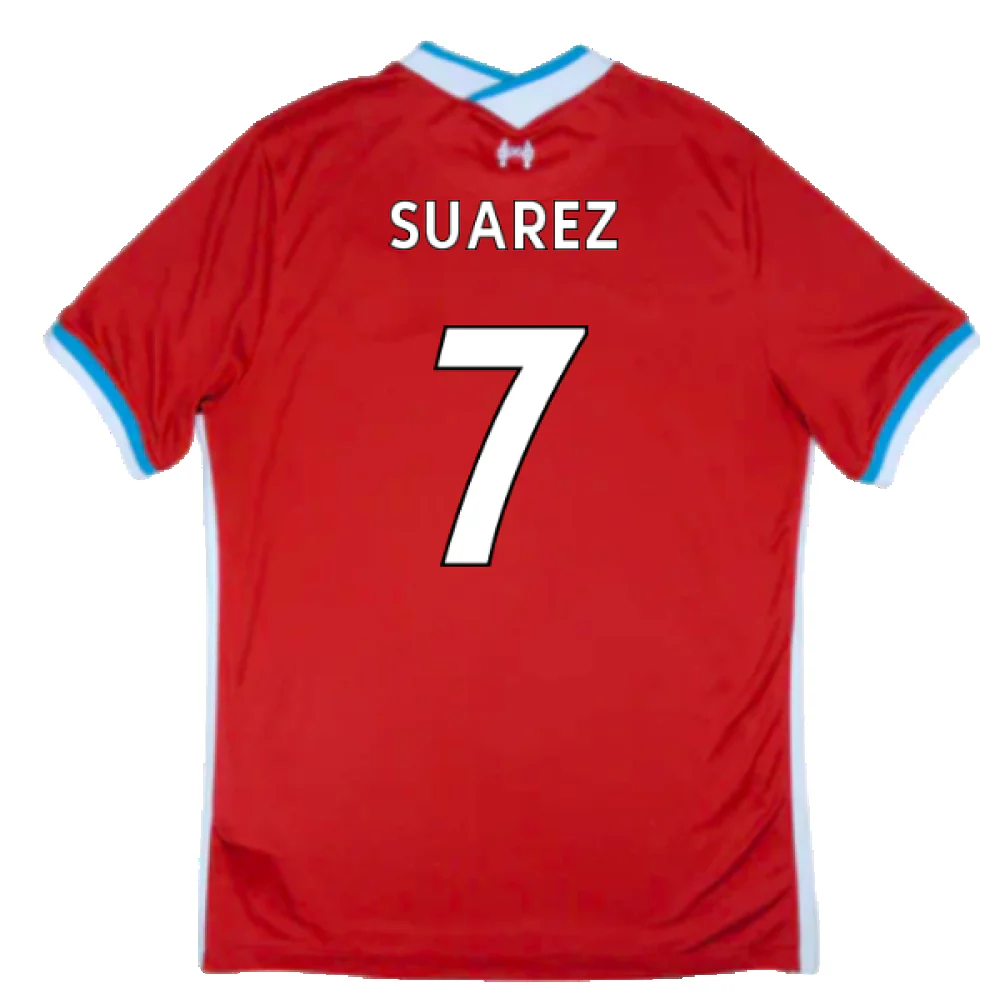 Liverpool 2020-21 Home Shirt (Mint) (SUAREZ 7) - Image 2