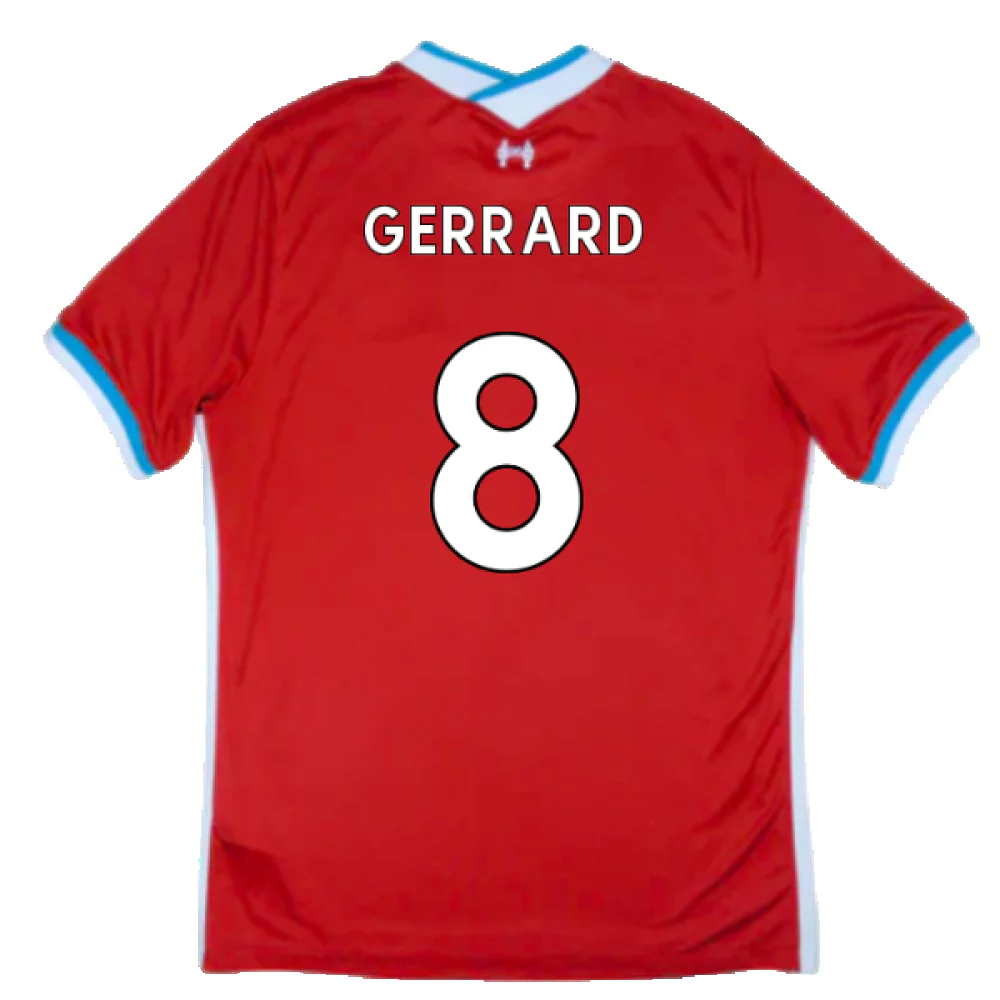 Liverpool 2020-21 Home Shirt (S) (Mint) (GERRARD 8) - Image 2