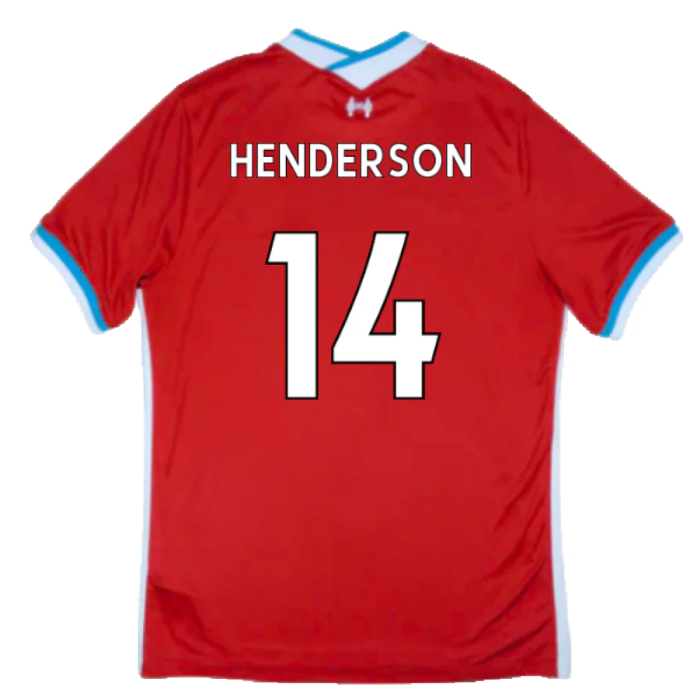Liverpool 2020-21 Home Shirt (S) (Mint) (HENDERSON 14) - Image 2