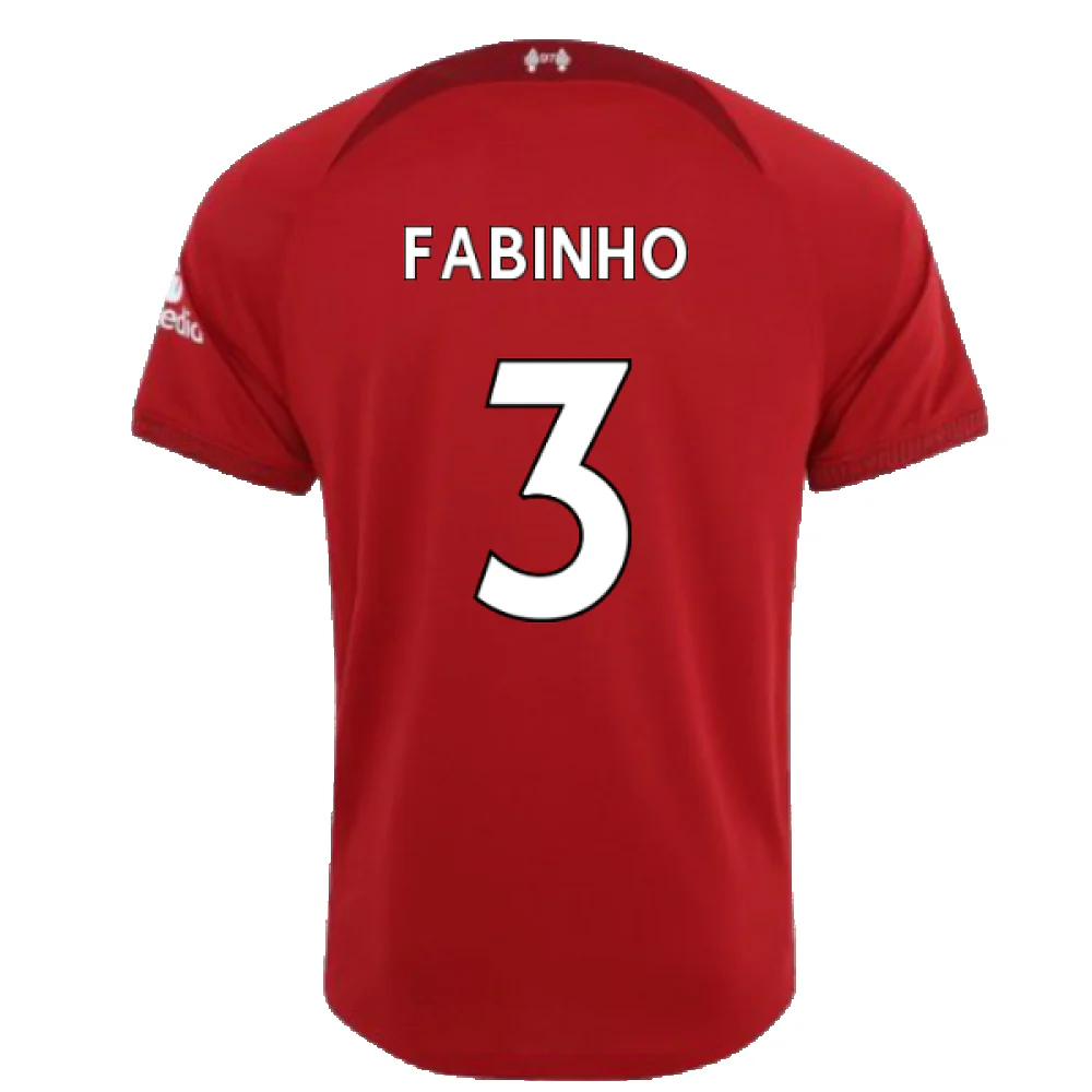 Liverpool 2022-23 Home Shirt (S) (Excellent) (FABINHO 3) - Image 2