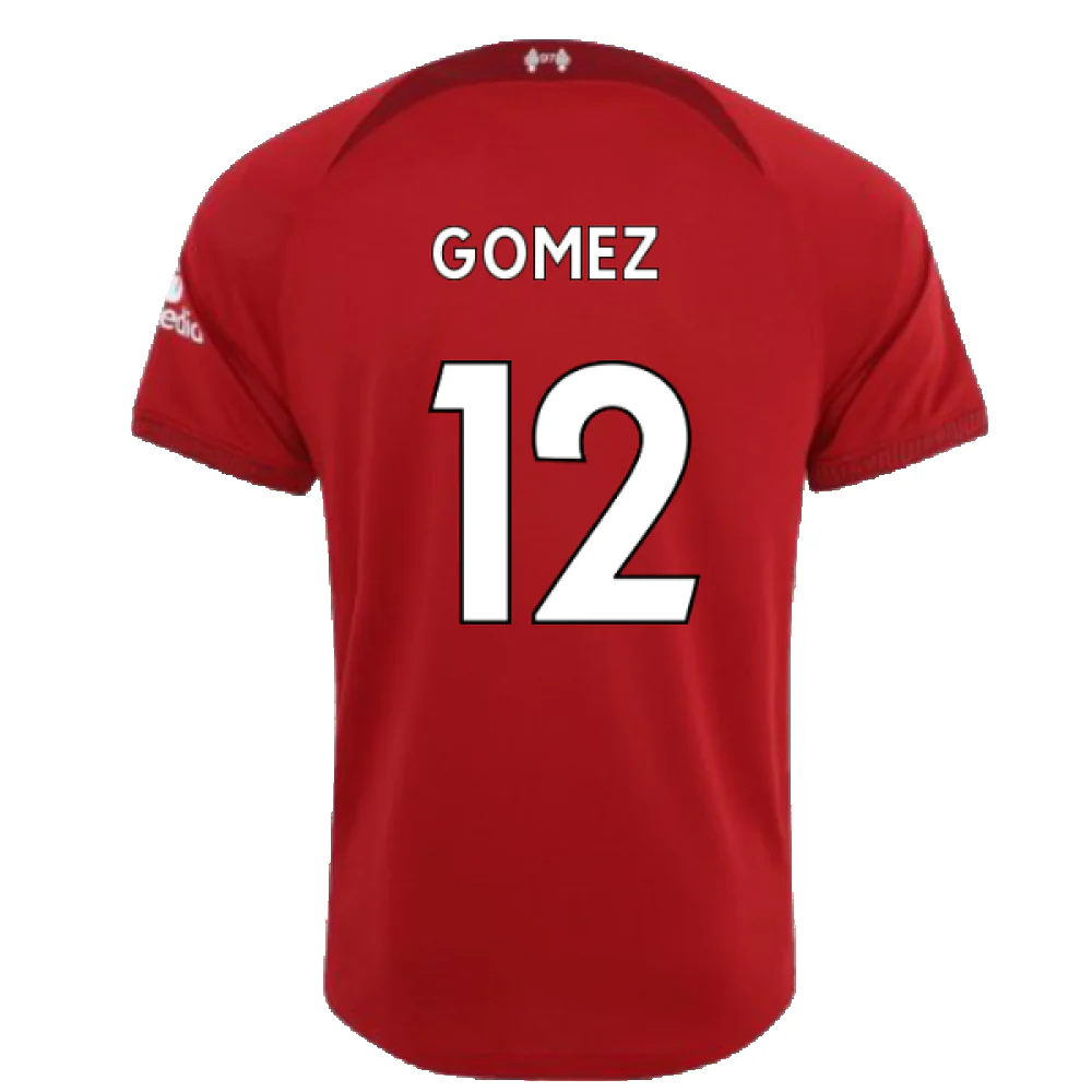 Liverpool 2022-23 Home Shirt (S) (Excellent) (GOMEZ 12) - Image 2