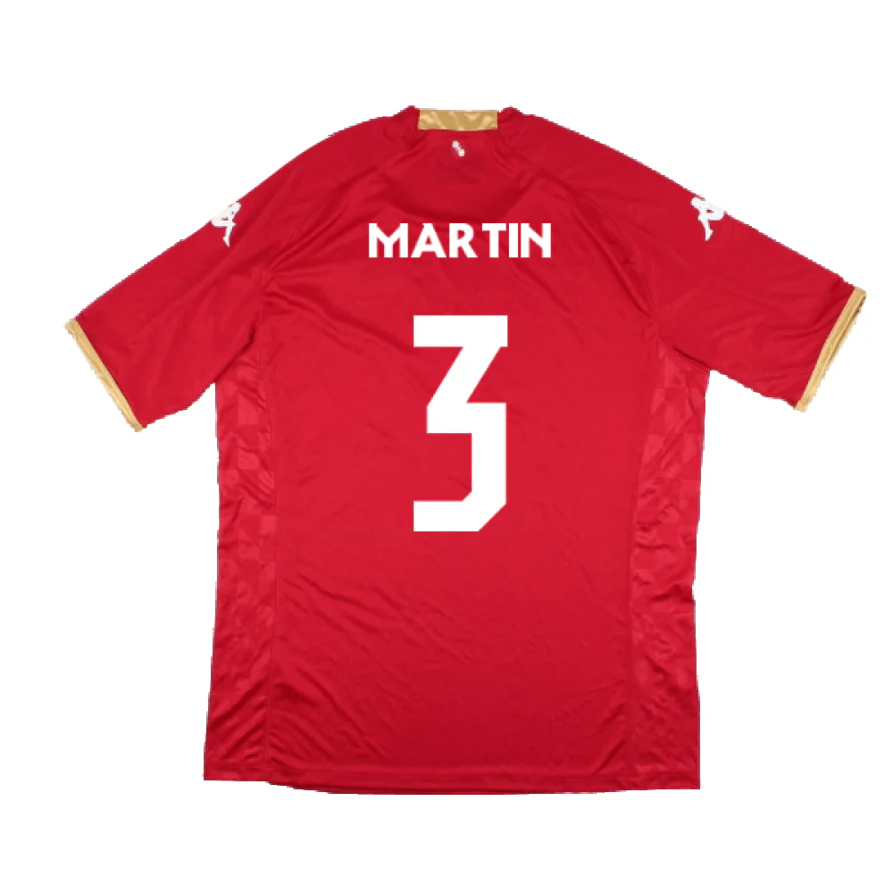 Mainz 05 2022-23 Home Shirt (Sponsorless) (3XL) (Mint) (Martin 3) - Image 2