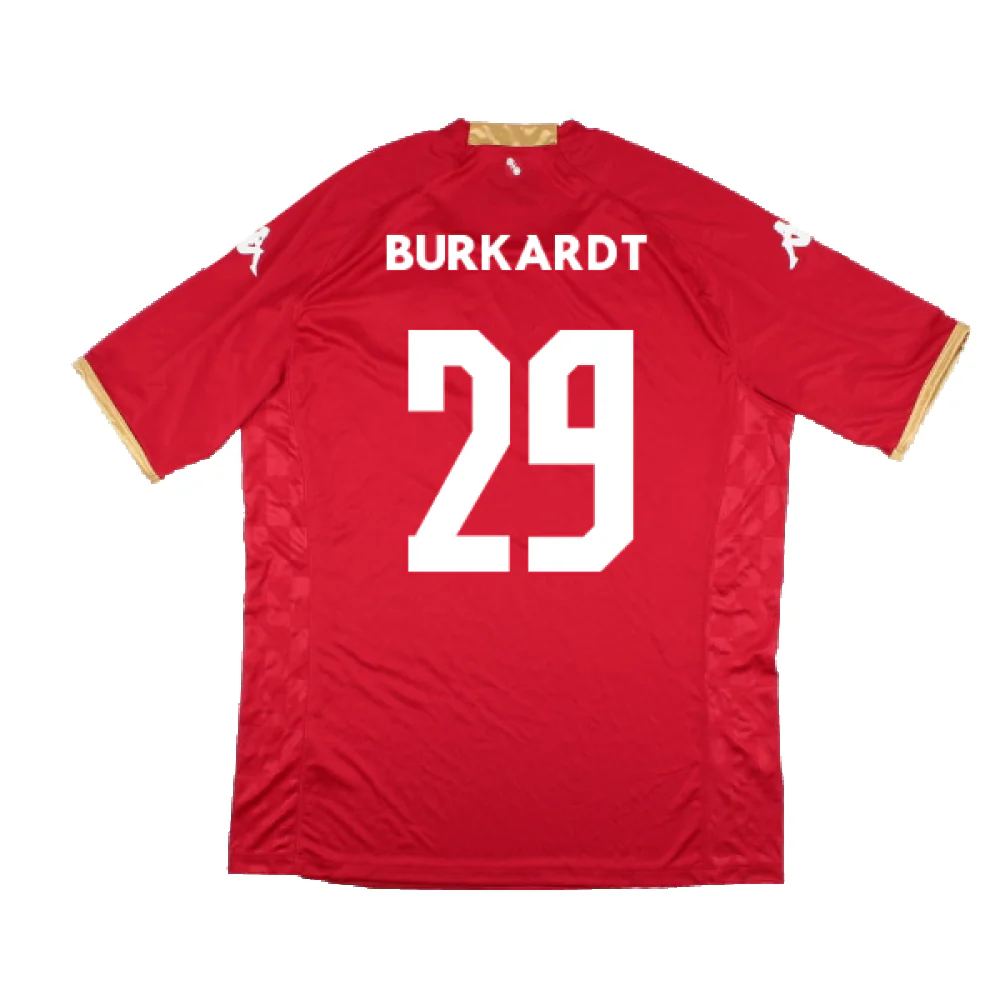 Mainz 2022-2023 Home Shirt (XL) (Burkardt 29) (Excellent) - Image 2