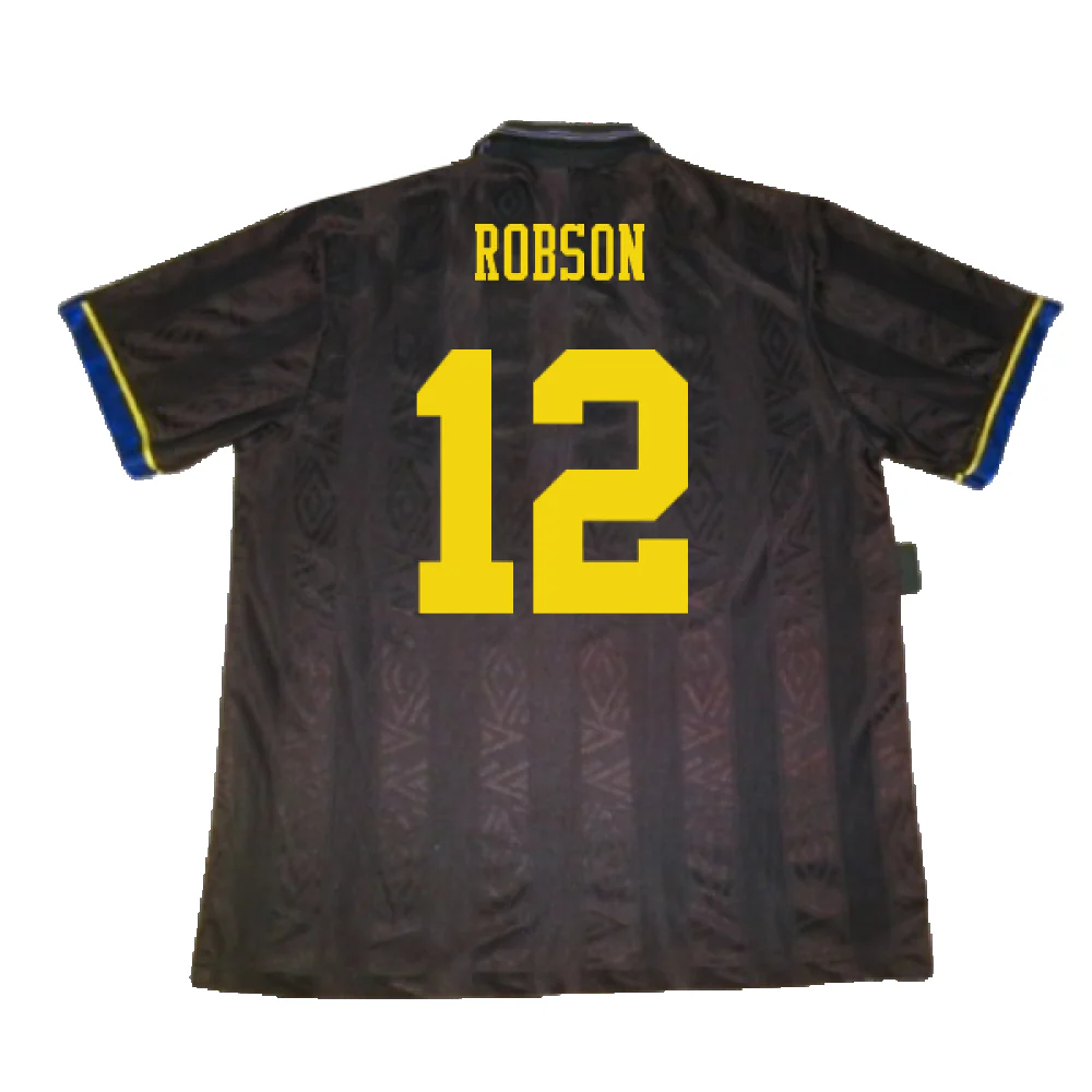 Manchester United 1993-95 Away Shirt (S) (Excellent) (Robson 12) - Image 2