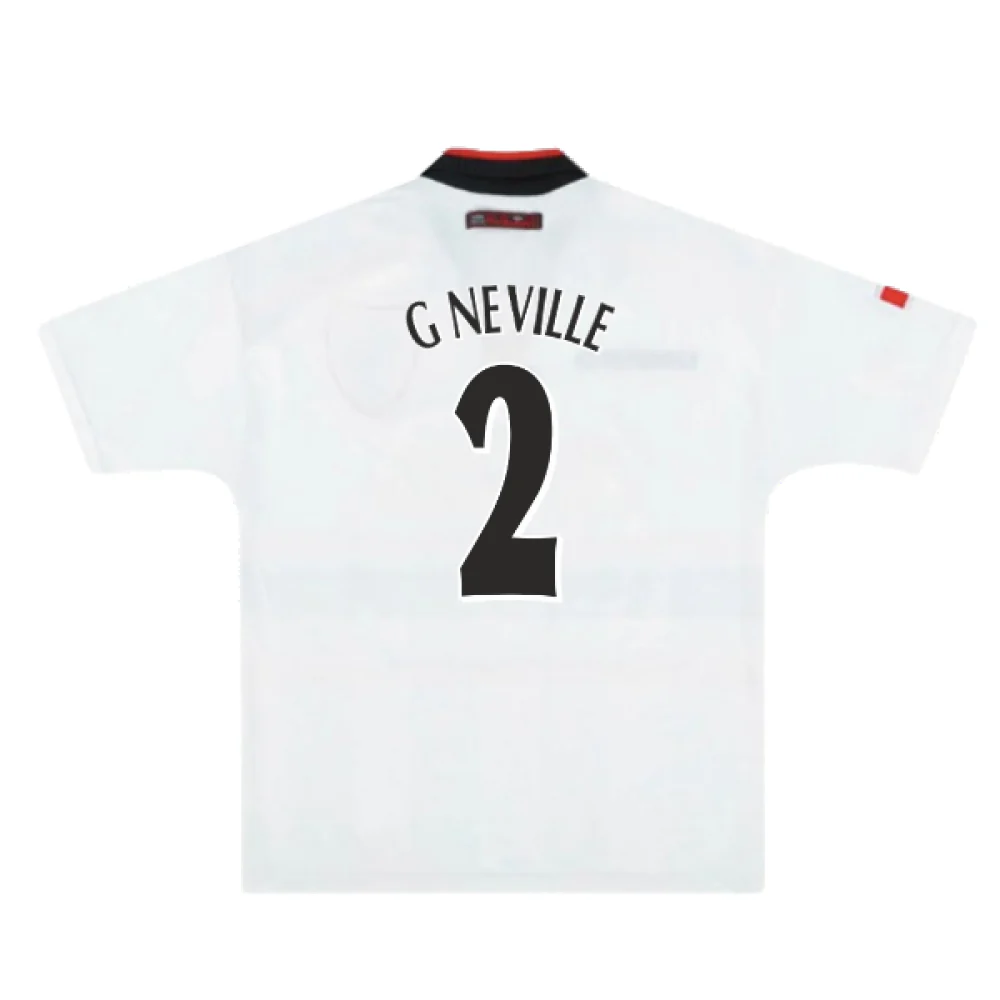 Manchester United 1997-98 Away Shirt (M) (Excellent) (G Neville 2) - Image 2