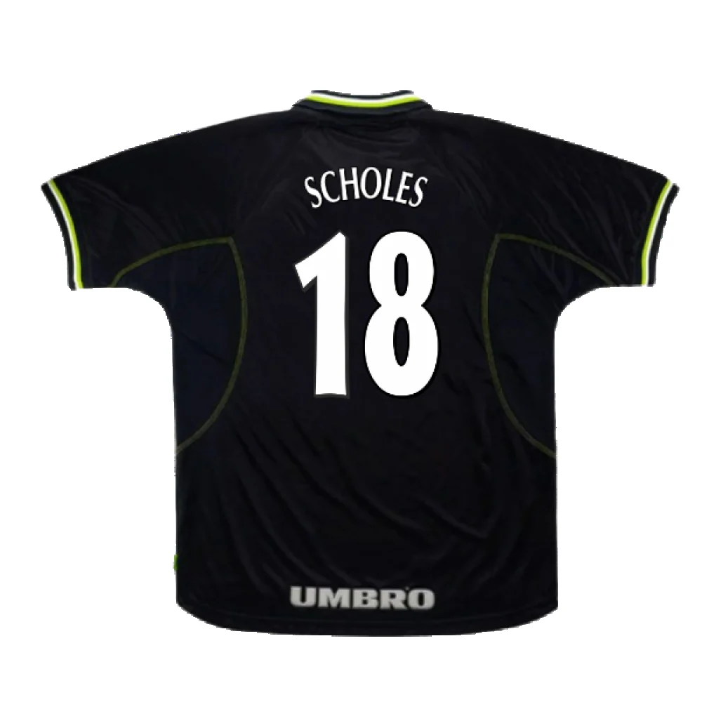Manchester United 1998-2000 Third (Excellent) (Scholes 18) - Image 2