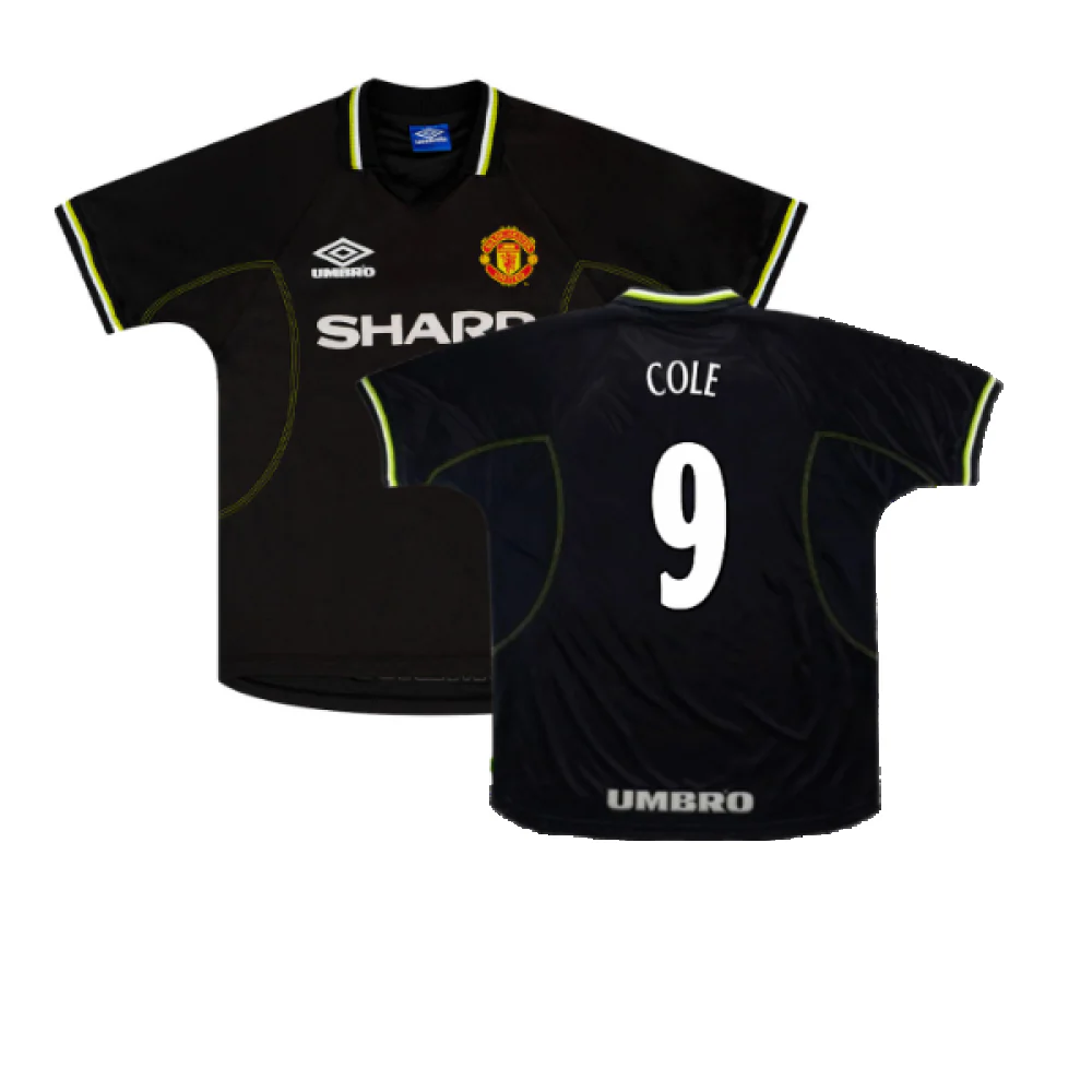 Manchester United 1998-99 Third Shirt (L) (Excellent) (Cole 9)