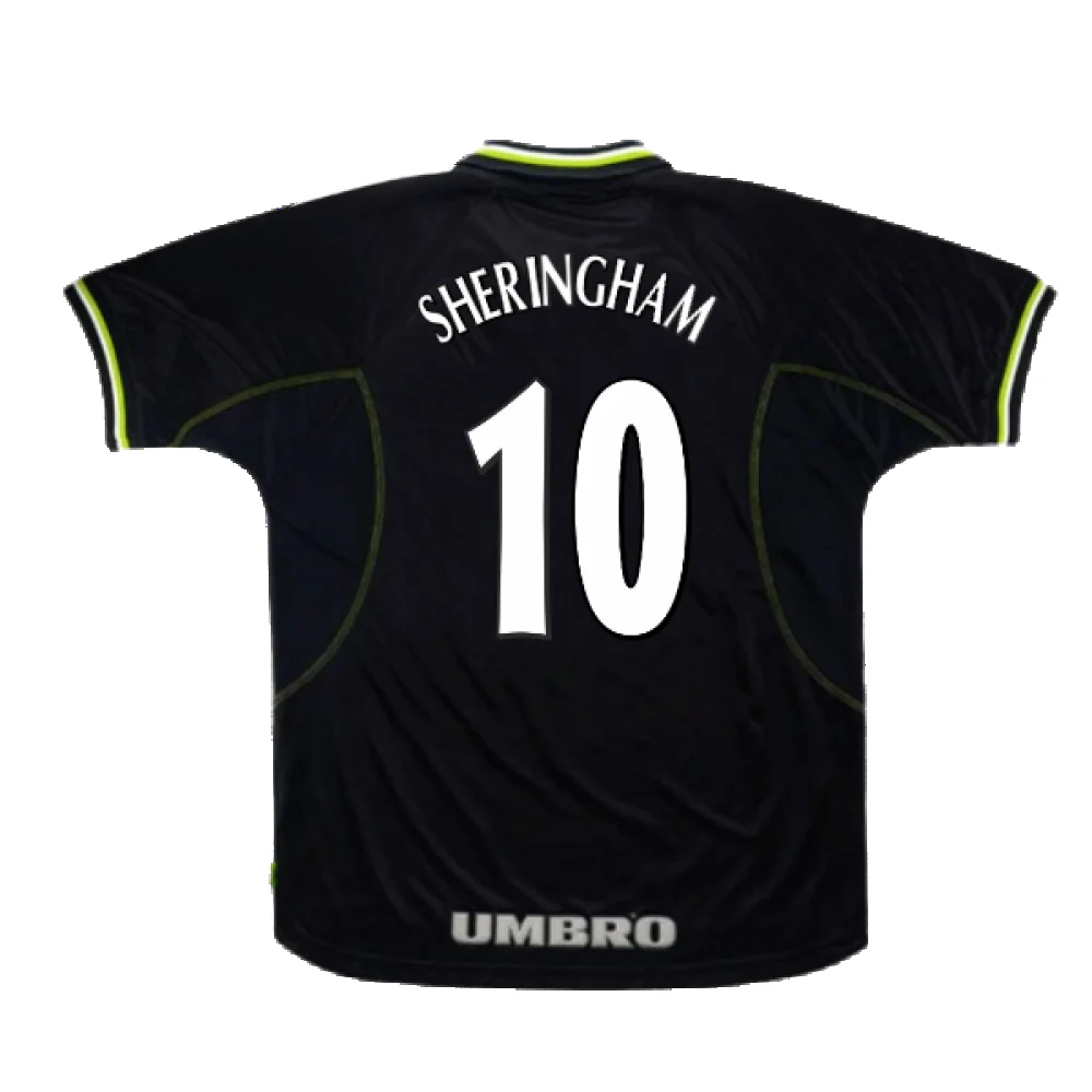 Manchester United 1998-99 Third Shirt (L) (Excellent) (Sheringham 10) - Image 2